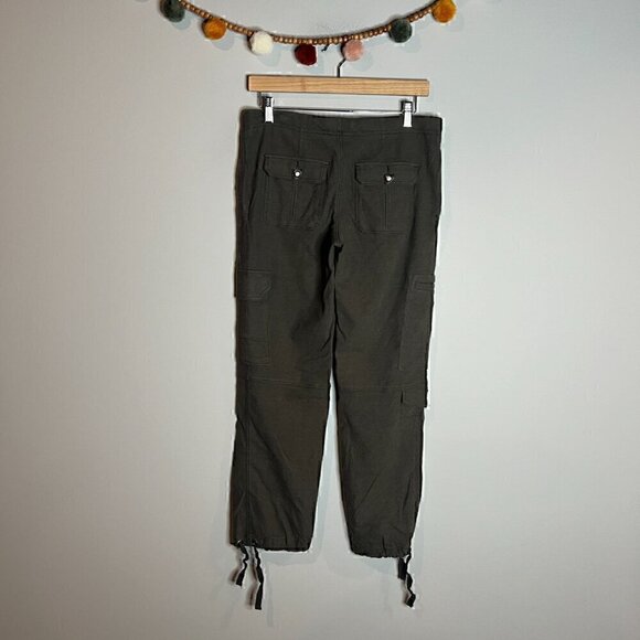 Anthropologie Daughters of the Liberation khaki green cargo jogger pants - Picture 6 of 7